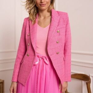 Attentif Paris size 38 European size tweed blazer!  Perfect. NWT! Retails $250